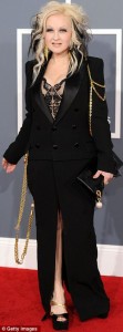 Grammys' 2012- Cyndi Lauper