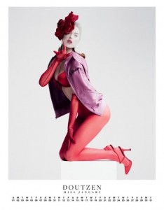 Pinterest LilyFair Fashion Trend-The VMAN 25 Calendar Girls - Bring the mesh mask back!