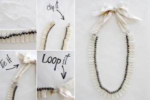 Pinterest LilyFair Jewelry Ideas-Elegant DIY Necklace