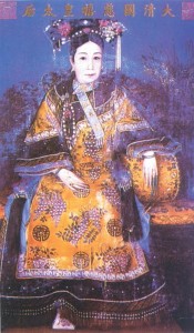 Chinese Queen CiXi - Qing Dynasty