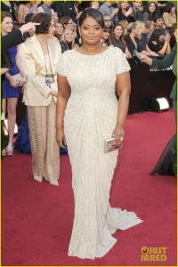Octavia Spencer Oscars 2012 Red Carpet- 84th Annual Academy Awards - Arrivals